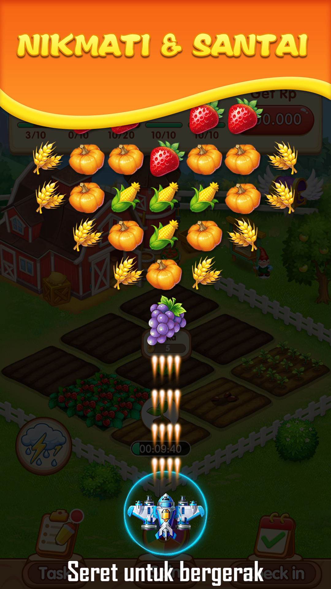 Treasure Farm screenshot 4: farm progression
